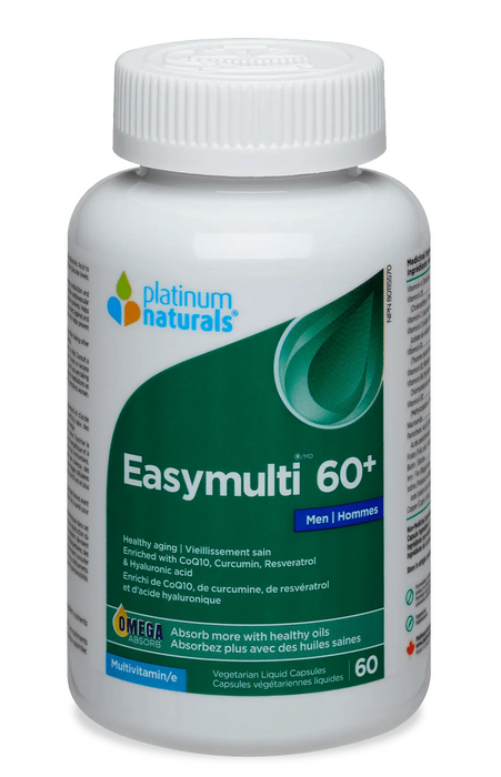 Platinum Naturals - Easymulti® 60+ for Men, 60 Cap
