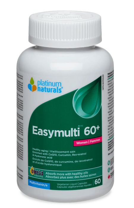 Platinum Naturals - Easymulti® 60+ for Women, 60 Caps