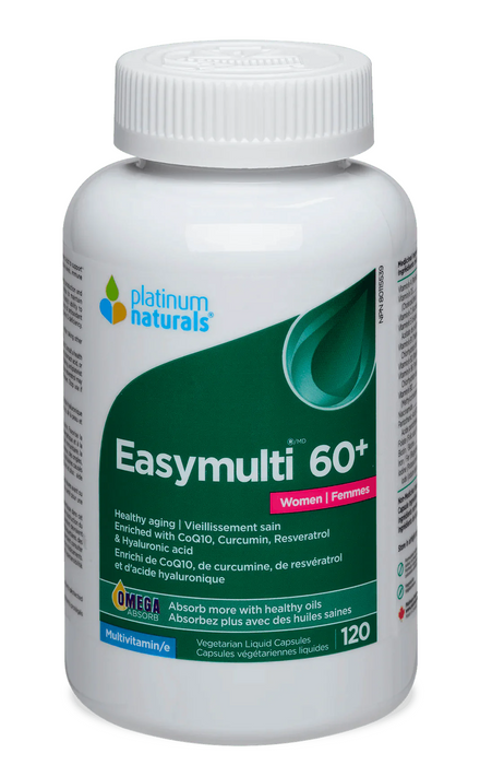 Platinum Naturals - Easymulti® 60+ for Women, 120 Caps