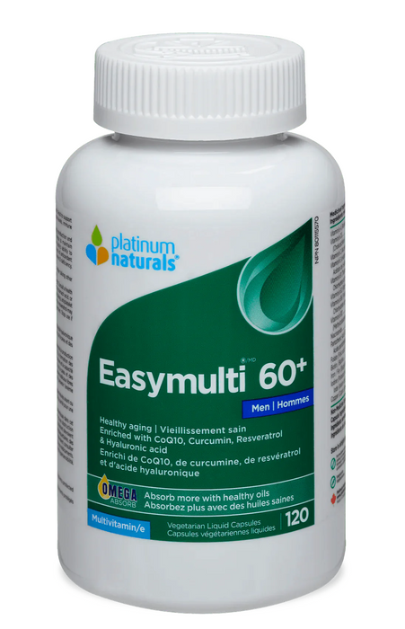 Platinum Naturals - Easymulti® 60+ for Men, 120 Cap