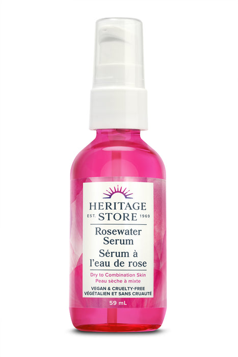 Heritage Products - Rosewater Serum, 59 mL