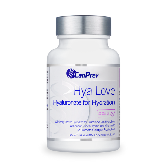 CanPrev - Hya Love - Hyaluronate Hydration, 60 Vcaps