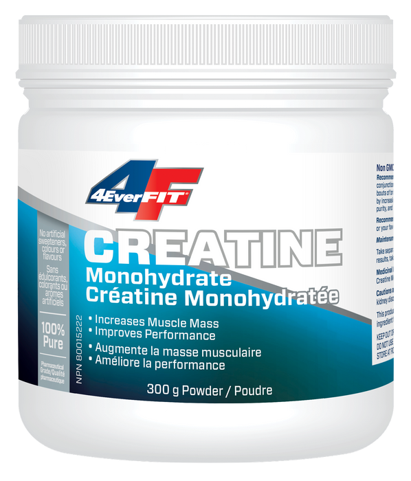 Prairie Naturals - 4EverFit Creatine Monohydrate, 300 g