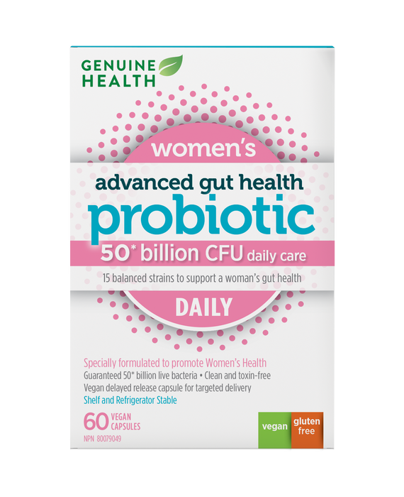 Genuine Health - Woman's Daily Probioitc, 60 Vcap