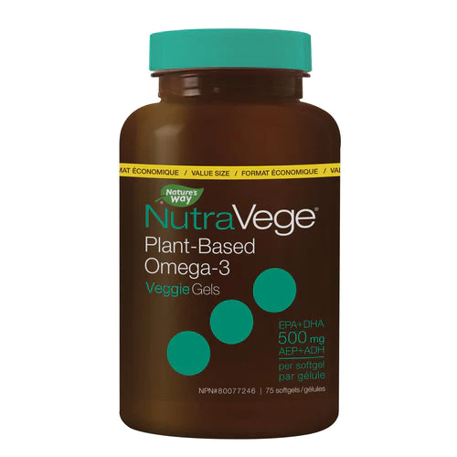 Nature's Way - NutraVege Omega-3 Plant Based, 75 Sg