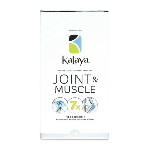 Kalaya - 7x Joint and Muscle, 60 Caps