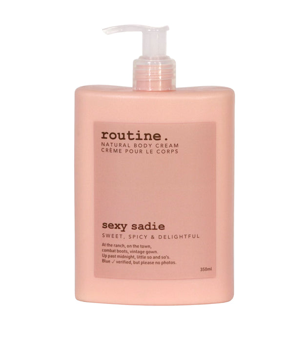 Routine Natural Deodorant - Sexy Sadie Body Cream, 350 mL