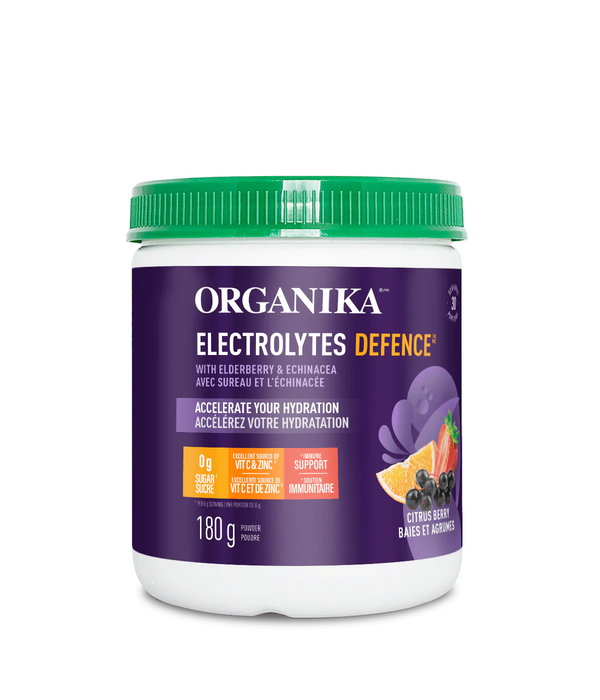 Organika - Electrolyte Defence + Elderberry, 180 g