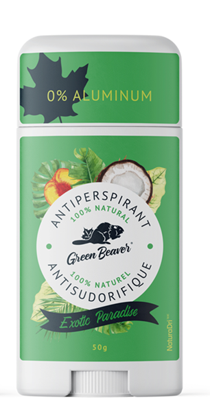Green Beaver - Antiperspirant Exotic Paradise, 50 g