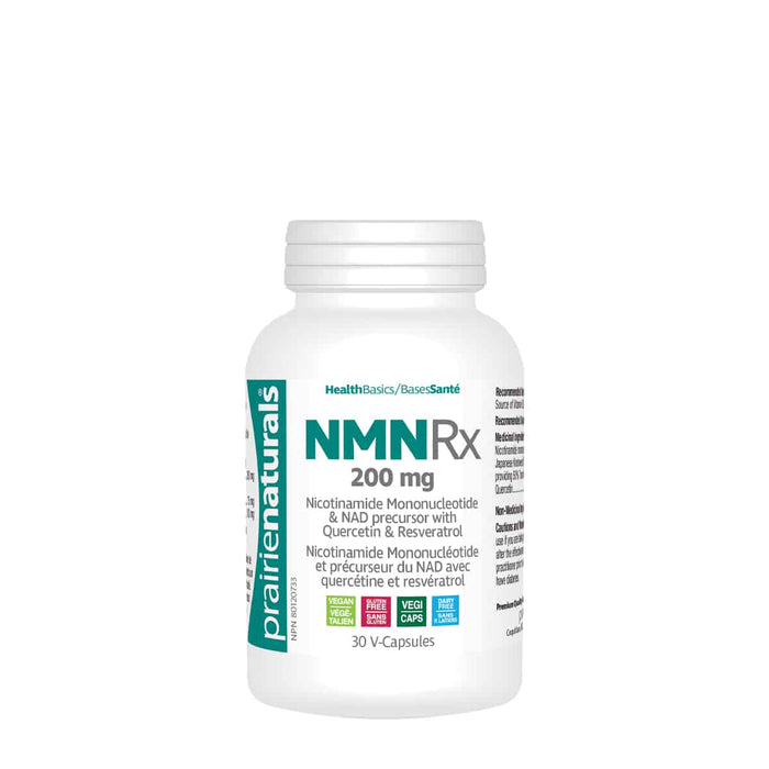 Prairie Naturals - NMN RX Quercetin + Resveratrol, 30 Vcap