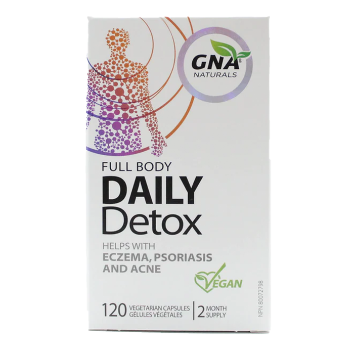 GNA Naturals - Full Body Daily Detox, 120 Cap