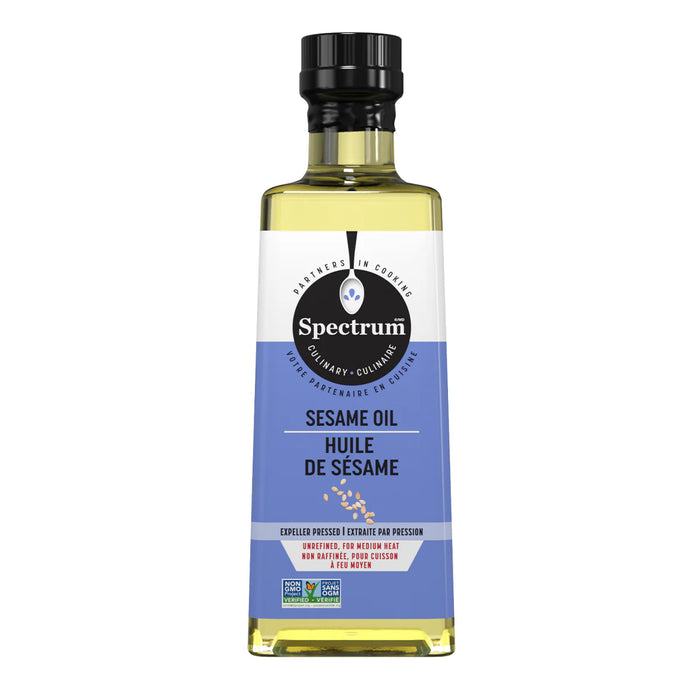 Spectrum Naturals Inc - Sesame Oil Unrefined, 473 mL