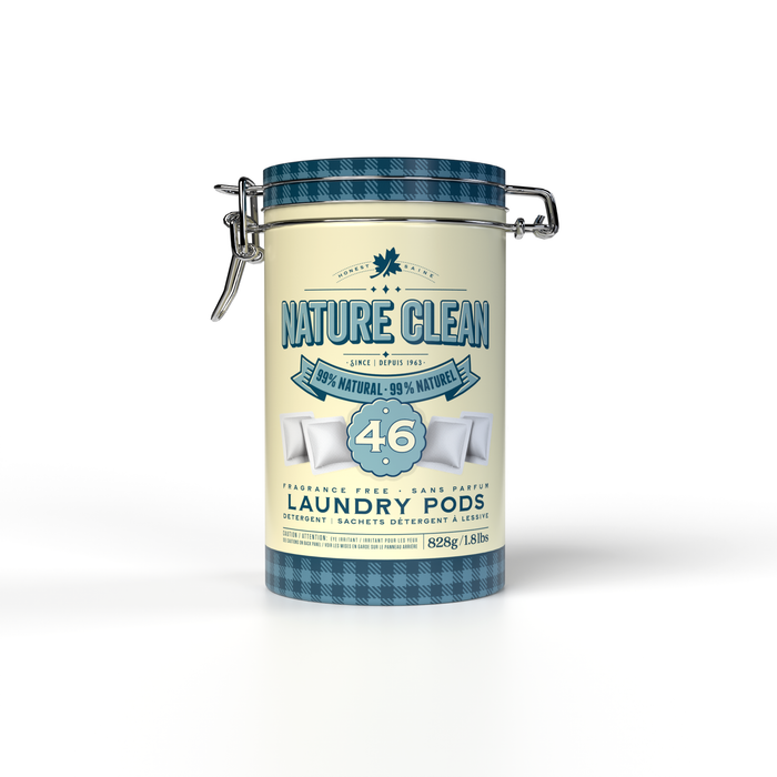 Nature Clean - Laundry Pods - Heritage Tin, 46 Count
