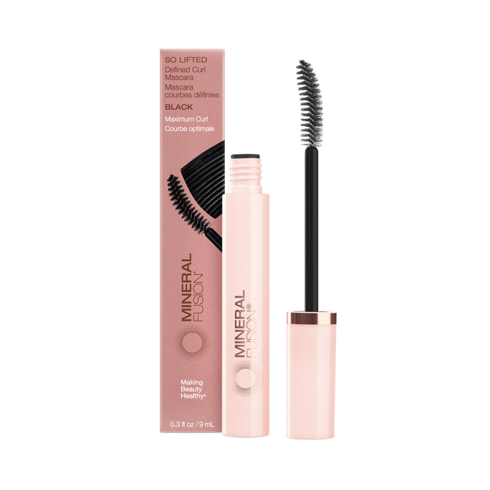 Mineral Fusion - So Lifted Def Curl Mascara Blk, 9 mL