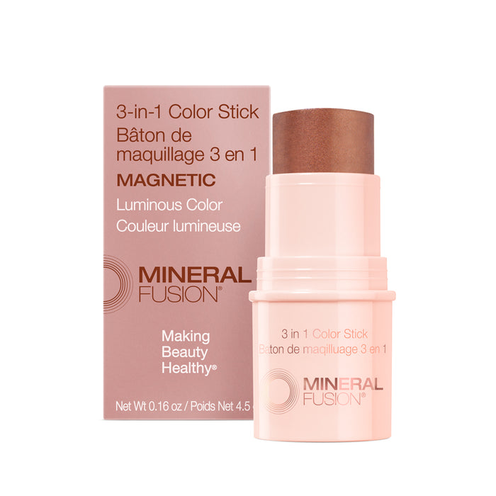 Mineral Fusion - 3 in 1 color Stick Magnetic, 4.5 g