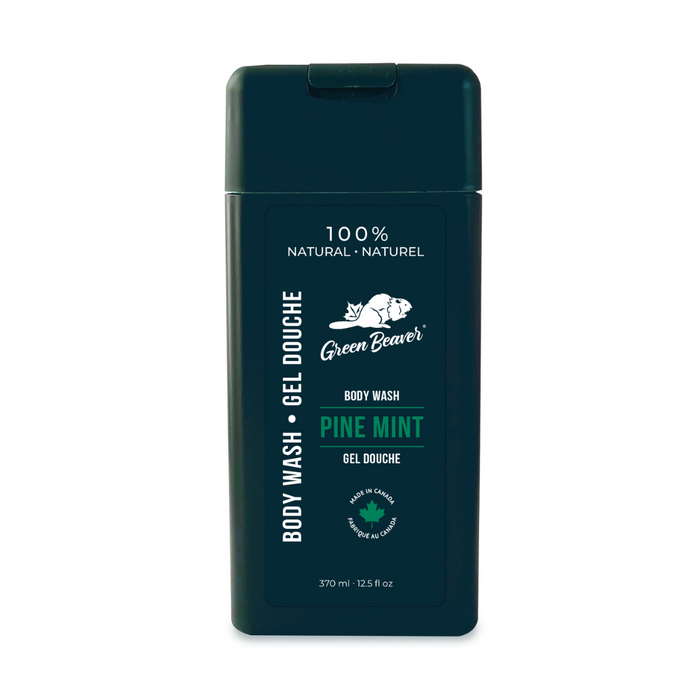 Green Beaver - Men Body Wash Pine Mint, 370 mL