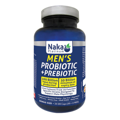 Naka Professional - Men's Prebiotic + Probiotic, 35 Vcaps