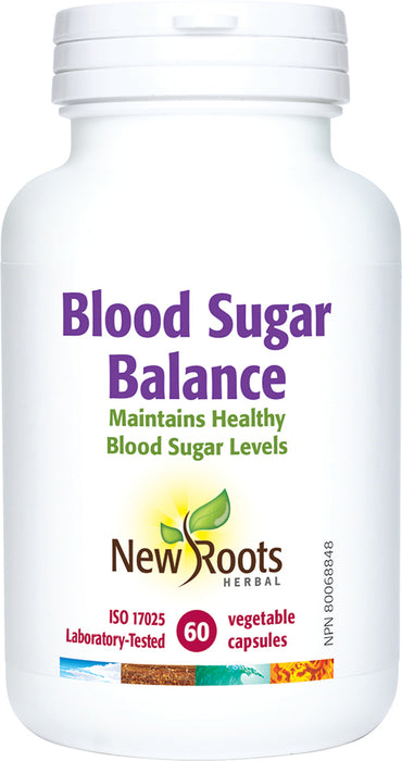 New Roots Herbal - Blood Sugar Balance, 60 Caps