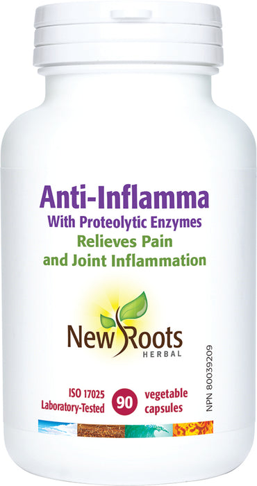 New Roots Herbal - Anti-Inflamma, 90 Caps