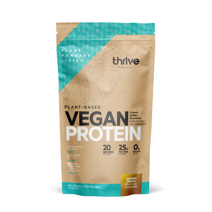Thrive Plant - Vegan Protein Banana Bread, 640 g