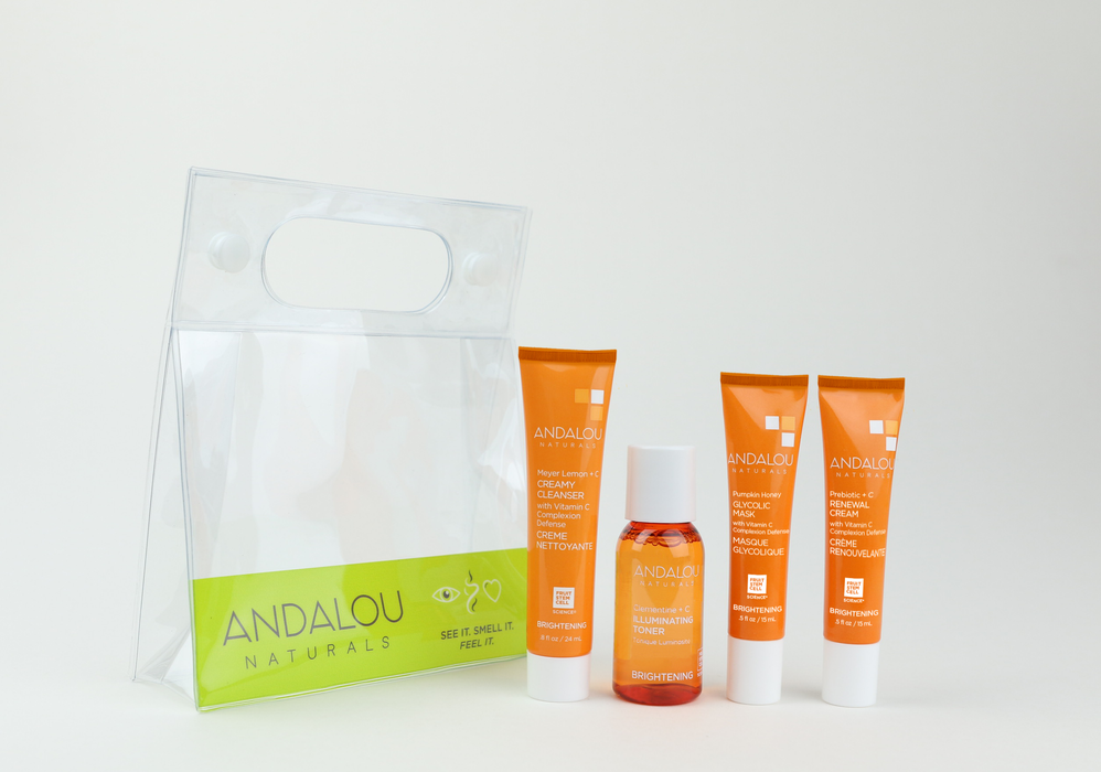 Andalou Naturals - Brightening On the Go Essentials, 1 Kit