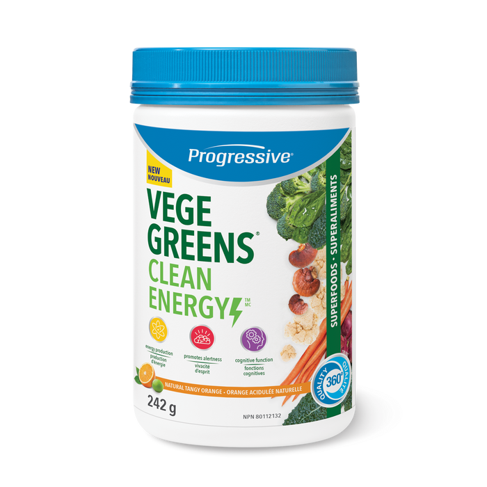 Progressive - VegeGreens Clean Energy, 242 g