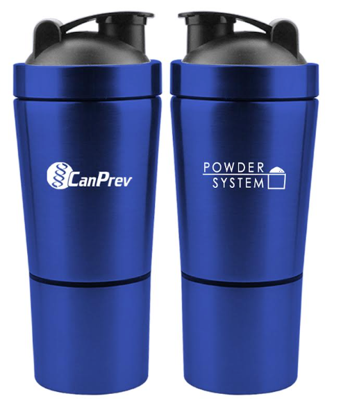 CanPrev - SS Shaker Cup - Powder System, Each