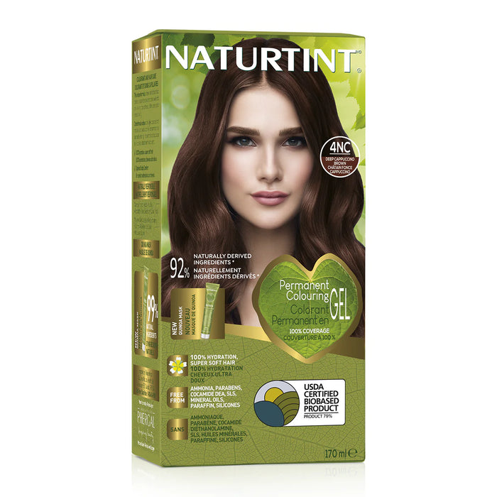 Naturtint - Permanent Hair Colour 4NC - Cappuccino Brown\x0a, EACH
