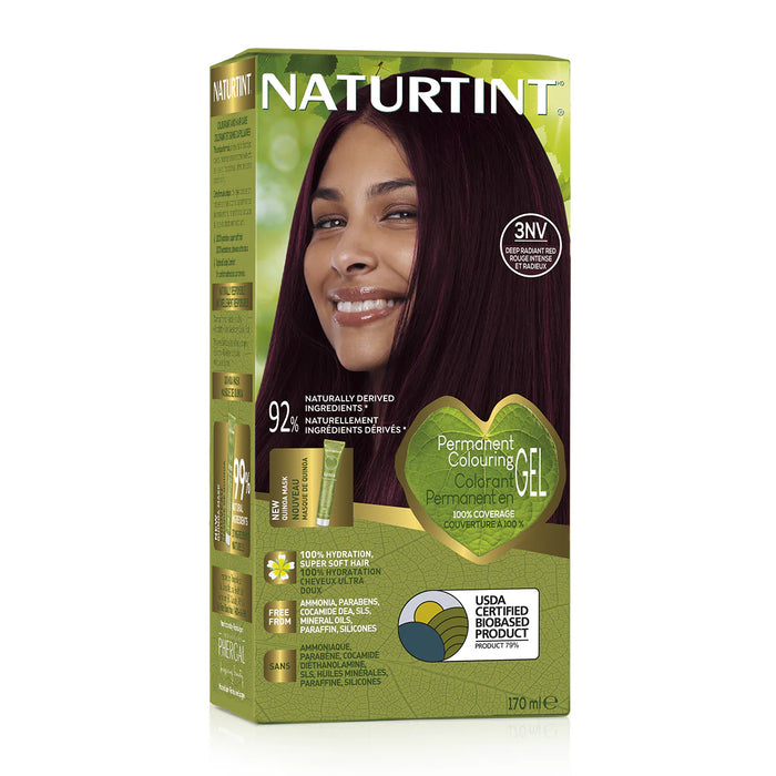 Naturtint - Permanent Hair Colour 3NV - Deep Radiant Red\x0a, EACH