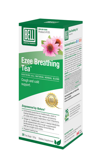 Bell - Ezee Breathing Tea, 20 Count