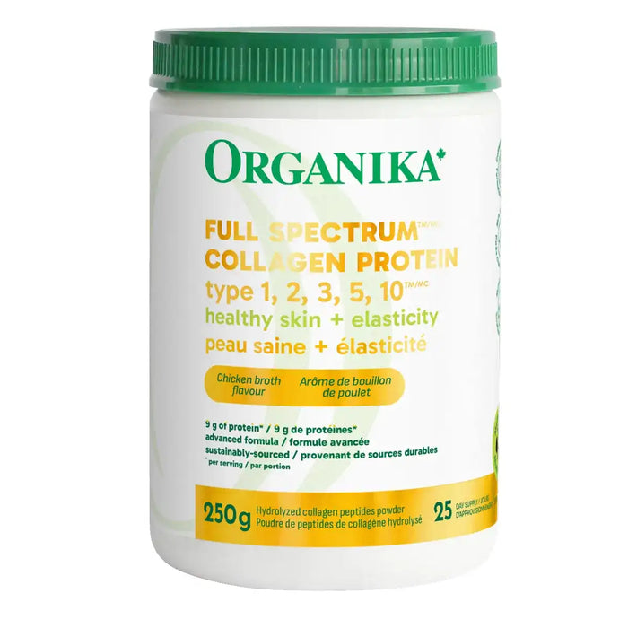 Organika - Full Spectrum Collagen 1-3,5,10, 250 g