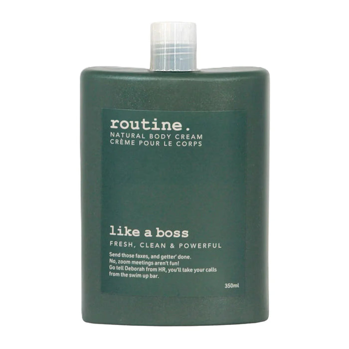 Routine Natural Deodorant - Like A Boss - Body Cream, 350 mL