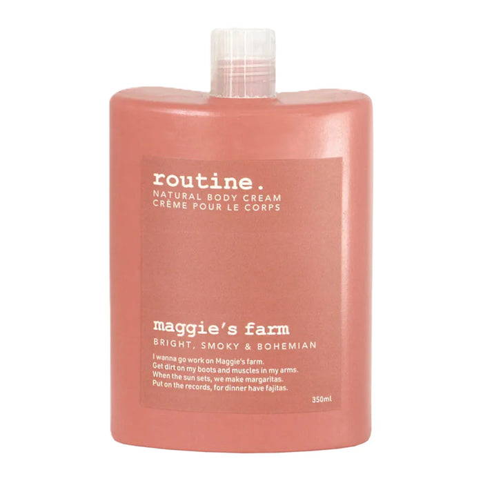 Routine Natural Deodorant - Maggie's Farm - Body Cream, 350 mL