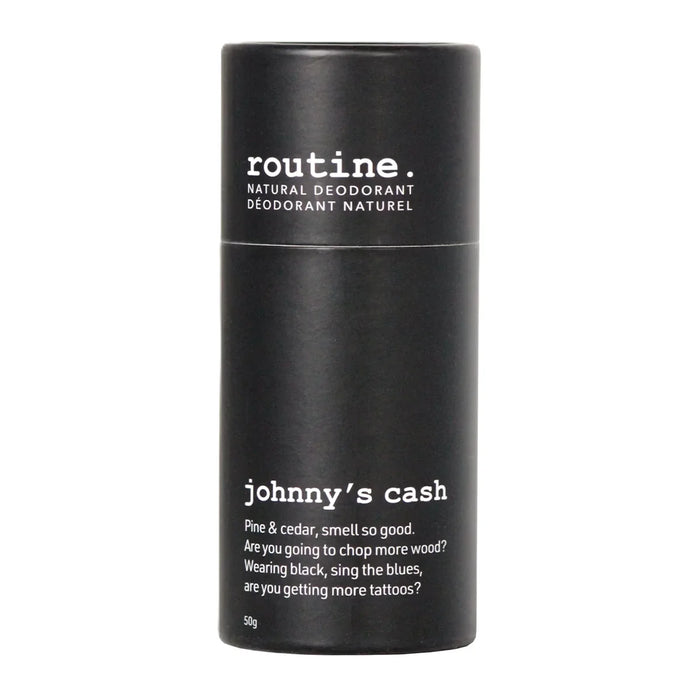 Routine Natural Deodorant - Johnny's Cash - Deo Stick, 50 g