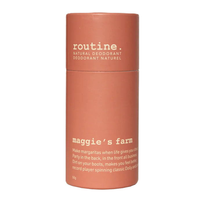 Routine Natural Deodorant - Maggie's Farm - Deodorant Stick, 50 g