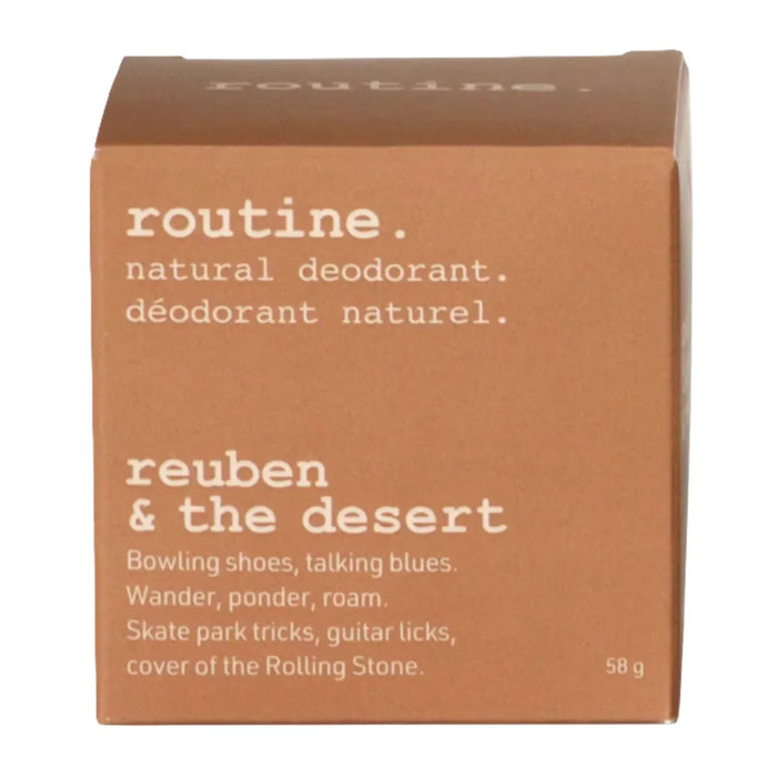 Routine Natural Deodorant - Reuben & The Desert - Deo Jar, 58 g