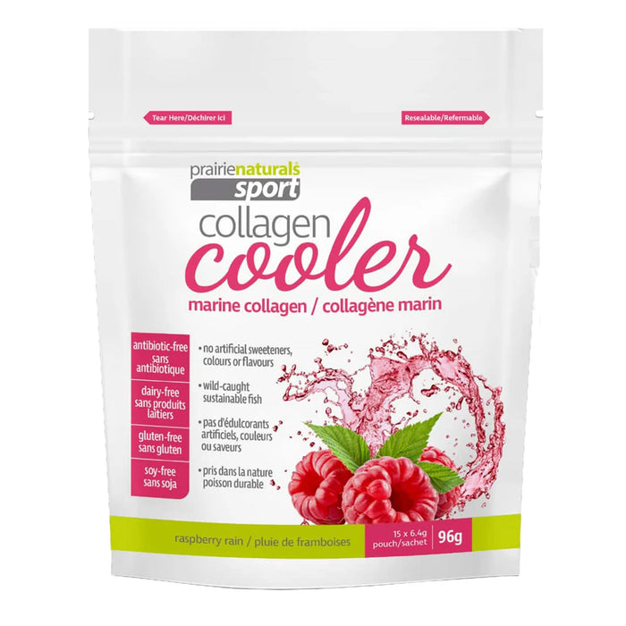 Prairie Naturals - Collagen Cooler- Raspberry Rain, 96 g