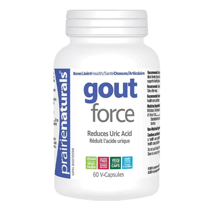 Prairie Naturals - Gout-Force, 60 Caps