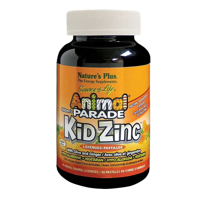 Nature's Plus - Kid Zinc - Tangerine, 90 Lozenges
