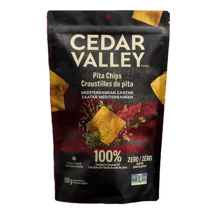 Cedar Valley - Za'atar Pita Chips, 180 g