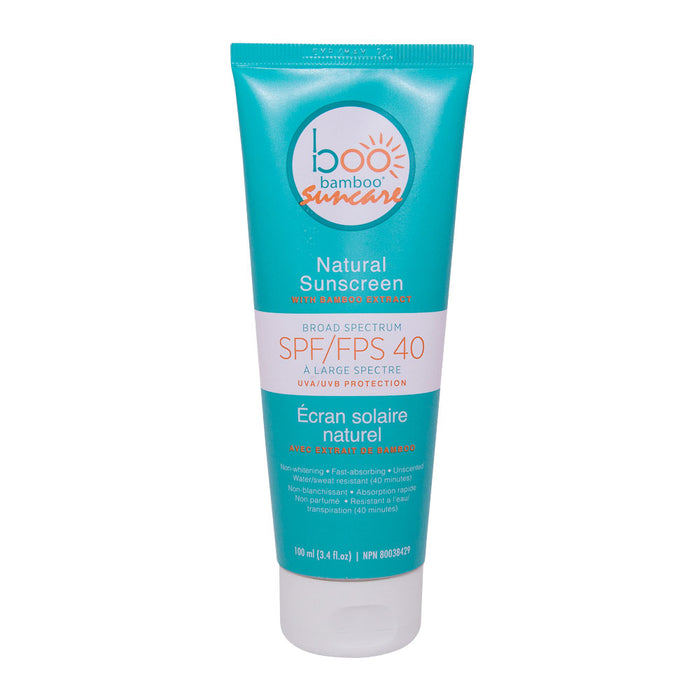 Boo Bamboo - SPF 40 Kids & Baby Natural Sunscreen, 100 mL