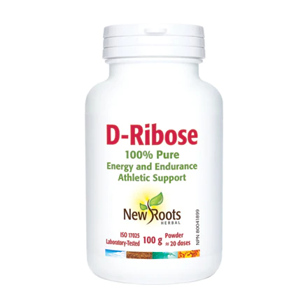New Roots Herbal - D-Ribose, 100g