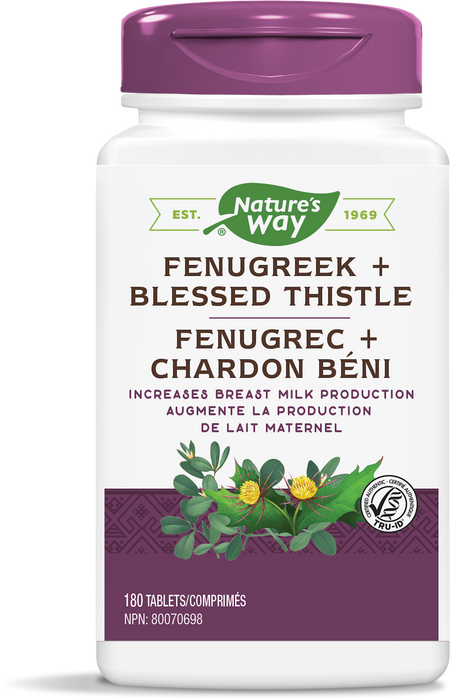 Nature's Way - Fenugreek + Blessed Thistle, 180 TABS