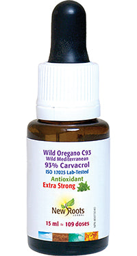 New Roots Herbal - Wild Oregano C93 Extra Strong, 15ml