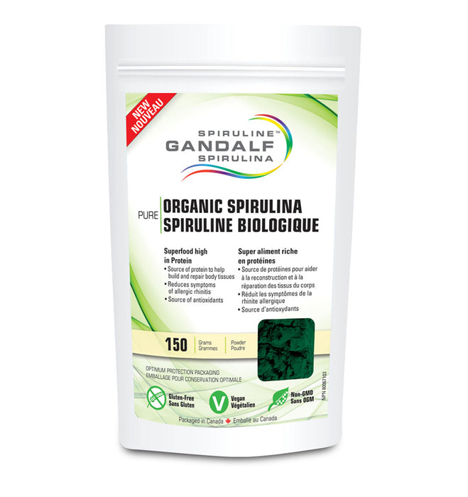Gandalf Spirulina - Organic Spirulina, 150g