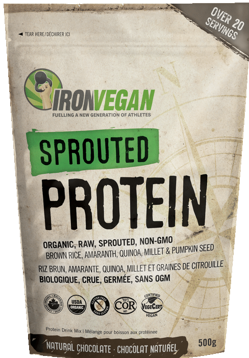 Iron Vegan - Sprouted Protein Chocolate, 500g