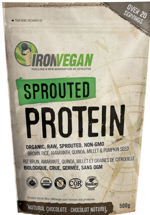 Iron Vegan - Sprouted Protein Chocolate, 500g