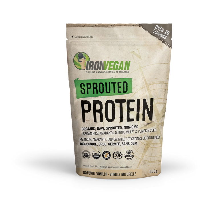 Iron Vegan - Sprouted Protein Vanilla, 500g