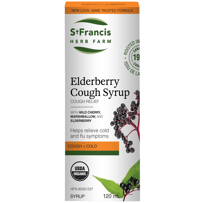 St. Francis - Elderberry Cough Syrup Adult, 120ml