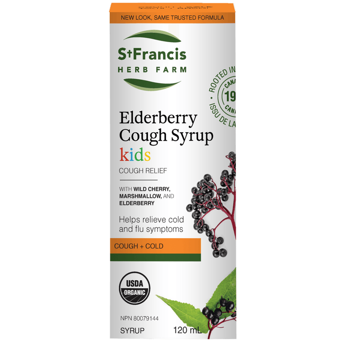 St. Francis - Elderberry Cough Syrup Kids, 120ml